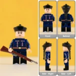 Qing Dynasty Infantry soldier - Custom Printed Brick Block Figure