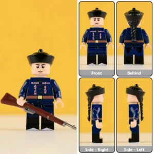 Minifigure – Qing Dynasty Infantry soldier (LEGO Compatible) Minifigure – Qing Dynasty Infantry soldier (LEGO Compatible)