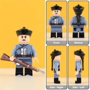 Minifigure – Qing Dynasty Infantry soldier capital guard from the late Imperial Chinese era (LEGO Compatible) Minifigure – Qing Dynasty Infantry soldier capital guard from the late Imperial Chinese era (LEGO Compatible)