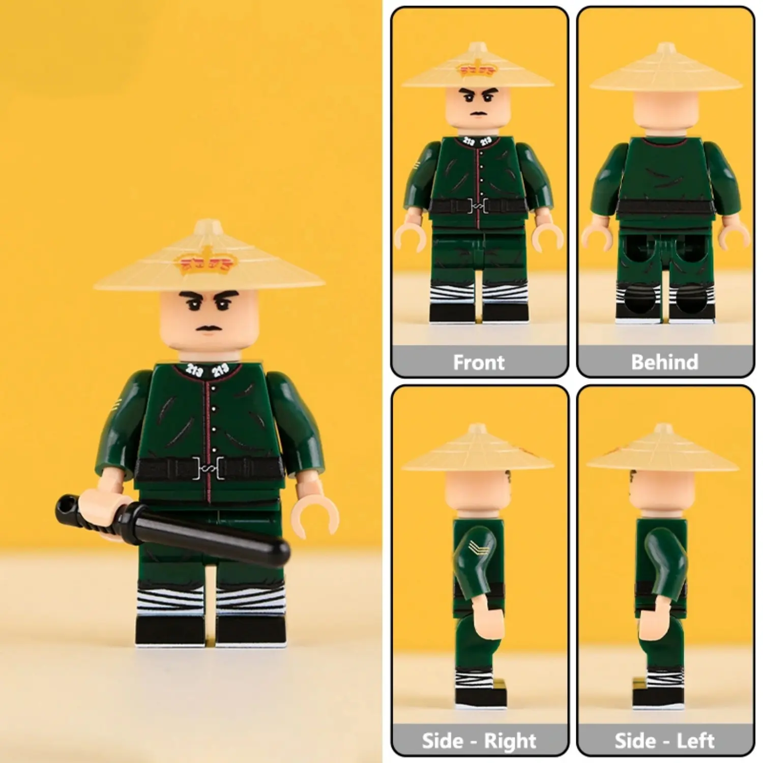 Minifigure – Royal Hong Kong Police Officer Chinese constable from the British colonial era (LEGO Compatible) Minifigure – Royal Hong Kong Police Officer Chinese constable from the British colonial era (LEGO Compatible)