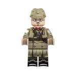 Sino-Japanese War Field Journalist WWII - Custom Printed Brick Block Figure