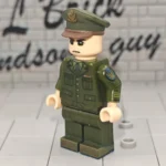 US Army Air Forces Officer (Major) WWII - Custom Printed Brick Block Figure