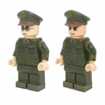 US Army Air Forces (USAAF) Officers Set WWII - Custom Printed Brick Block Figure