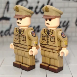 Minifigure – United States Army Staff Officers WWII (LEGO Compatible) Minifigure – United States Army Staff Officers WWII (LEGO Compatible)
