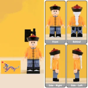 Minifigure – high-ranking government official Beiyang Minister from the late Qing Dynasty period in China (LEGO Compatible) Minifigure – high-ranking government official Beiyang Minister from the late Qing Dynasty period in China (LEGO Compatible)