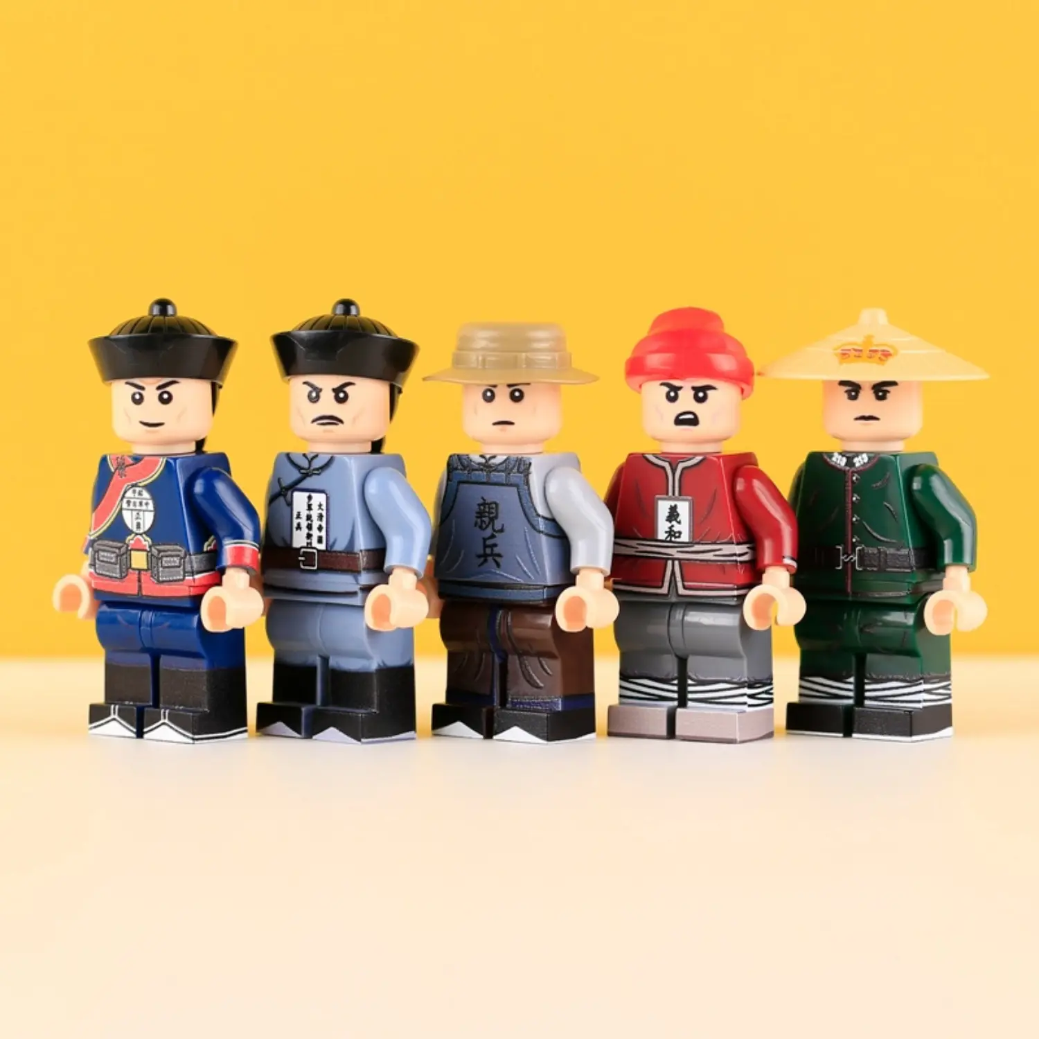 Minifigure – various military and law enforcement factions from the turbulent late Imperial Chinese and colonial era (LEGO Compatible)2 Minifigure – various military and law enforcement factions from the turbulent late Imperial Chinese and colonial era (LEGO Compatible)