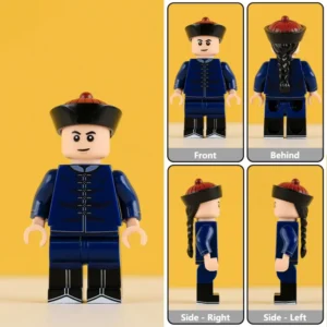 Minifigure – young cadet Student from Qing Dynasty Military late Imperial Chinese era (LEGO Compatible) Minifigure – young cadet Student from Qing Dynasty Military late Imperial Chinese era (LEGO Compatible)