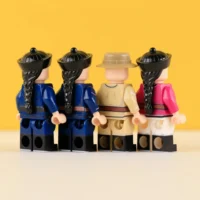 the back of the Minifigure – the late Imperial Chinese military during its transitional period (LEGO Compatible) the back of the Minifigure – the late Imperial Chinese military during its transitional period (LEGO Compatible)