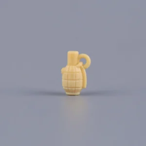 Custom Piece Miniature – Tan Mills Bomb (Fragmentation Grenade) – 3D Print for LEGO Minifigure Custom Piece Miniature – Tan Mills Bomb (Fragmentation Grenade) – 3D Print for LEGO Minifigure