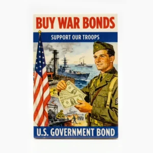 Custom Piece Printed Tile – 2x3 Tile (WWII Buy War Bonds Soldier Poster) – 3D Print for LEGO minifigure Custom Piece Printed Tile – 2x3 Tile (WWII Buy War Bonds Soldier Poster) – 3D Print for LEGO minifigure