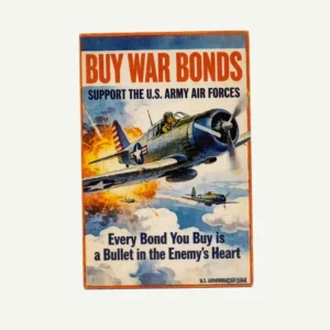 Custom Piece Printed Tile – 2x3 Tile (WWII USAAF War Bonds Combat Poster) – 3D Print for LEGO minifigure Custom Piece Printed Tile – 2x3 Tile (WWII USAAF War Bonds Combat Poster) – 3D Print for LEGO minifigure