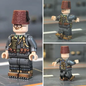 Minifigure - Austro-Hungarian CroatianBosnian Mountain Staff Sergeant serving in a specialized Mountain Stormtrooper (Sturmtruppen) unit WWI (LEGO Compatible) Minifigure - Austro-Hungarian CroatianBosnian Mountain Staff Sergeant serving in a specialized Mountain Stormtrooper (Sturmtruppen) unit WWI (LEGO Compatible)