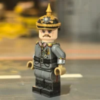Minifigure - General Field Marshal Paul von Hindenburg (Generalfeldmarschall) of the Imperial German Army WWI (LEGO Compatible) 2 Minifigure - General Field Marshal Paul von Hindenburg (Generalfeldmarschall) of the Imperial German Army WWI (LEGO Compatible)