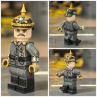 Minifigure - General Field Marshal Paul von Hindenburg (Generalfeldmarschall) of the Imperial German Army WWI (LEGO Compatible) 4 Minifigure - General Field Marshal Paul von Hindenburg (Generalfeldmarschall) of the Imperial German Army WWI (LEGO Compatible)