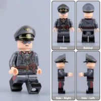 Minifigure - German Army (Heer) General WWII (LEGO Compatible)