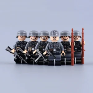 Minifigure - German Military 6-Figure Squad Collection WWII (LEGO Compatible) Minifigure - German Military 6-Figure Squad Collection WWII (LEGO Compatible)
