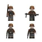 German Waffen-SS Infantry Squad (Late War) - Custom Printed Brick Block Figure
