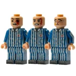 Nazi Holocaust Concentration Camp Political Prisoners WWII - Custom Printed Brick Block Figure