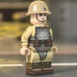 Imperial Japanese Army Assault Infantry (with Body Armor) WWII - Custom Printed Brick Block Figure