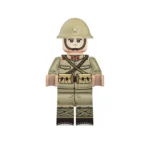 Imperial Japanese Army (IJA) Infantryman WWII - Custom Printed Brick Block Figure