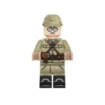 Imperial Japanese Army (IJA) Officer WWII - Custom Printed Brick Block Figure