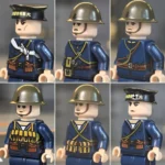 Imperial Japanese Navy (IJN) SNLF Squad WWII - Custom Printed Brick Block Figure