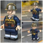 Imperial Japanese Navy SNLF Grenadier WWII - Custom Printed Brick Block Figure