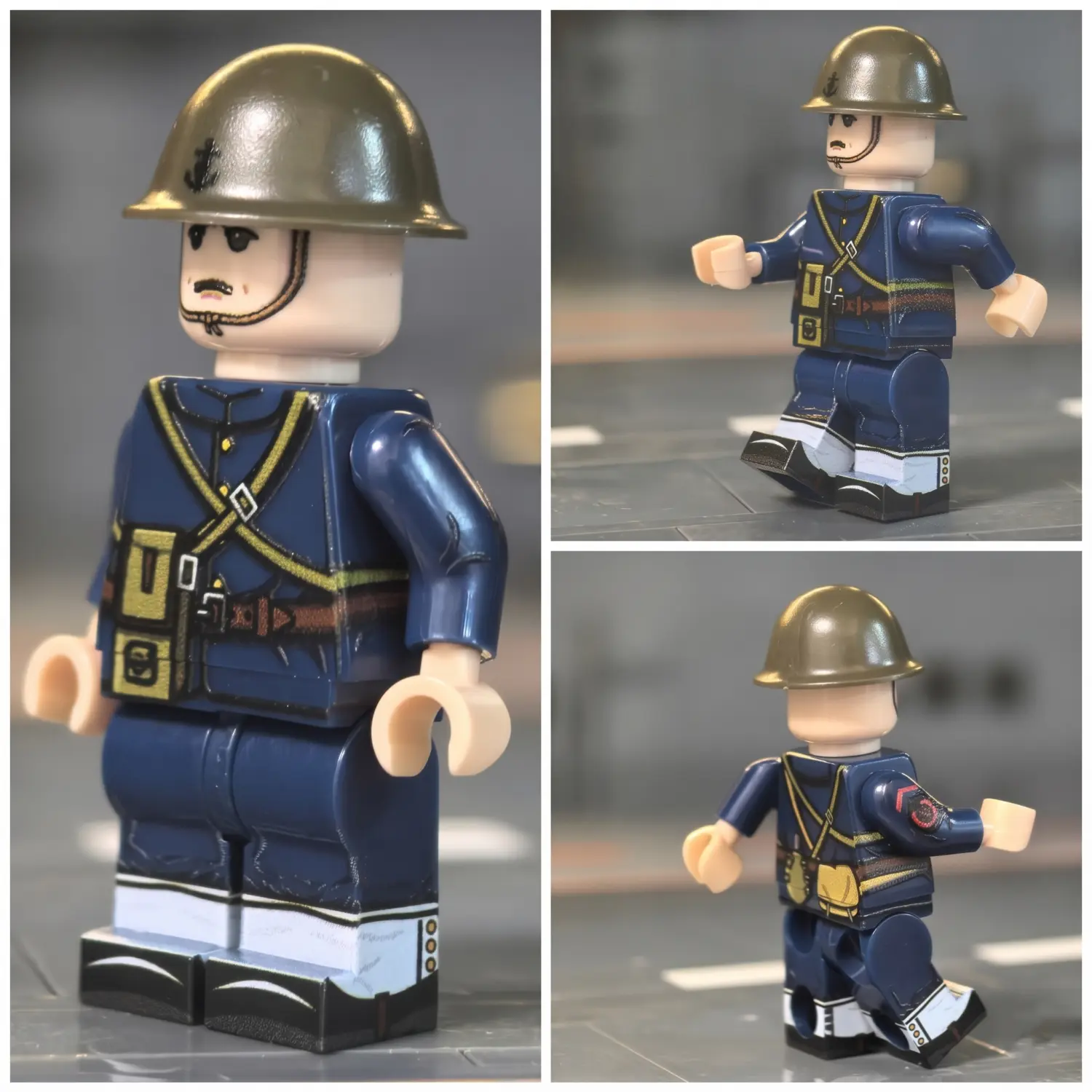Minifigure – Imperial Japanese Navy SNLF NCO Assaulter WWII (LEGO Compatible) Minifigure – Imperial Japanese Navy SNLF NCO Assaulter WWII (LEGO Compatible)
