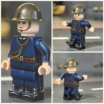 Imperial Japanese Navy SNLF Officer WWII - Custom Printed Brick Block Figure