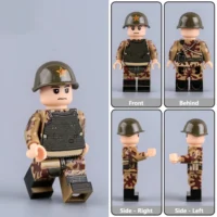 Minifigure – Soviet Red Army Assault Engineer WWII (LEGO Compatible) 4 Minifigure – Soviet Red Army Assault Engineer WWII (LEGO Compatible)