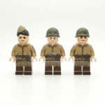 U.S. Army 29th Infantry Division Soldier Set Normandy Landings (D-Day). WWII - Custom Printed Brick Block Figure