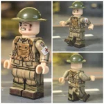 U.S. Army Combat Medic WWI - Custom Printed Brick Block Figure