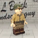U.S. Army Staff Sergeant (29th Infantry Division) Normandy Landings (D-Day). WWII - Custom Printed Brick Block Figure
