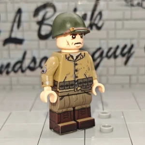 Minifigure – U.S. Army Staff Sergeant (29th Infantry Division) Normandy Landings (D-Day). WWII (LEGO Compatible) Minifigure – U.S. Army Staff Sergeant (29th Infantry Division) Normandy Landings (D-Day). WWII (LEGO Compatible)