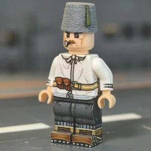 Austro-Hungarian Serb Irregular Guerilla WWI - Custom Printed Brick Block Figure Austro Hungarian Serb Irregular Guerilla Wwi Custom Printed Brick Block Figure
