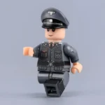 German Waffen-SS Brigade Commander (SS-Brigadeführer) WWII – Custom Printed Brick Block Figure