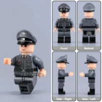 Minifigure - German Waffen-SS Brigade Commander (SS-Brigadeführer) WWII (LEGO Compatible) 2 Minifigure - German Waffen-SS Brigade Commander (SS-Brigadeführer) WWII (LEGO Compatible)