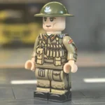 Polish Armed Forces in the West Infantryman (British Uniform) WWII – Custom Printed Brick Block Figure