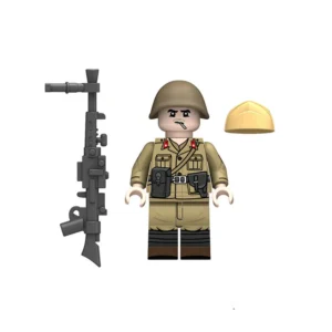 Minifigure - Royal Italian Army Infantryman (Tropical Uniform Variant) WWII (LEGO Compatible)
