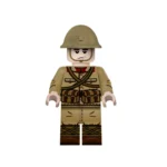 Imperial Japanese Army (IJA) Infantry Rifleman (Heavy Ammo Loadout) WWII - Custom Printed Brick Block Figure