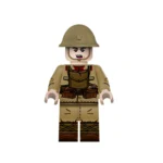 Imperial Japanese Army War Correspondent / Combat Specialist IJA Soldier WWII - Custom Printed Brick Block Figure