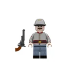 Confederate Artillery Corporal Artilleryman (CSA) American Civil War - Custom Printed Brick Block Figure