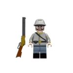 Confederate Cavalry Corporal (Cpl. Cav.) American Civil War - Custom Printed Brick Block Figure