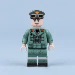 Field Marshal Erwin Rommel "The Desert Fox" Afrika Korps Commander (WWII) - Custom Printed Brick Block Figure