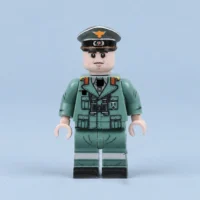 Field Marshal Erwin Rommel “the Desert Fox” Afrika Korps Commander (wwii) – Custom Printed Brick Block Figure