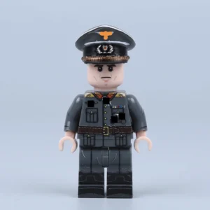 Field Marshal Erwin Rommel “The Desert Fox” Afrika Korps Commander in Feldgrau Continental uniform WWII – Custom Printed Brick Block Figure Field Marshal Erwin Rommel “the Desert Fox” Afrika Korps Commander In Feldgrau Continental Uniform Wwii – Custom Printed Brick Block Figure