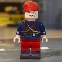 French 2nd Zouave Regiment Infantryman (early Wwi Late 19th Century) Custom Printed Brick Block Figure