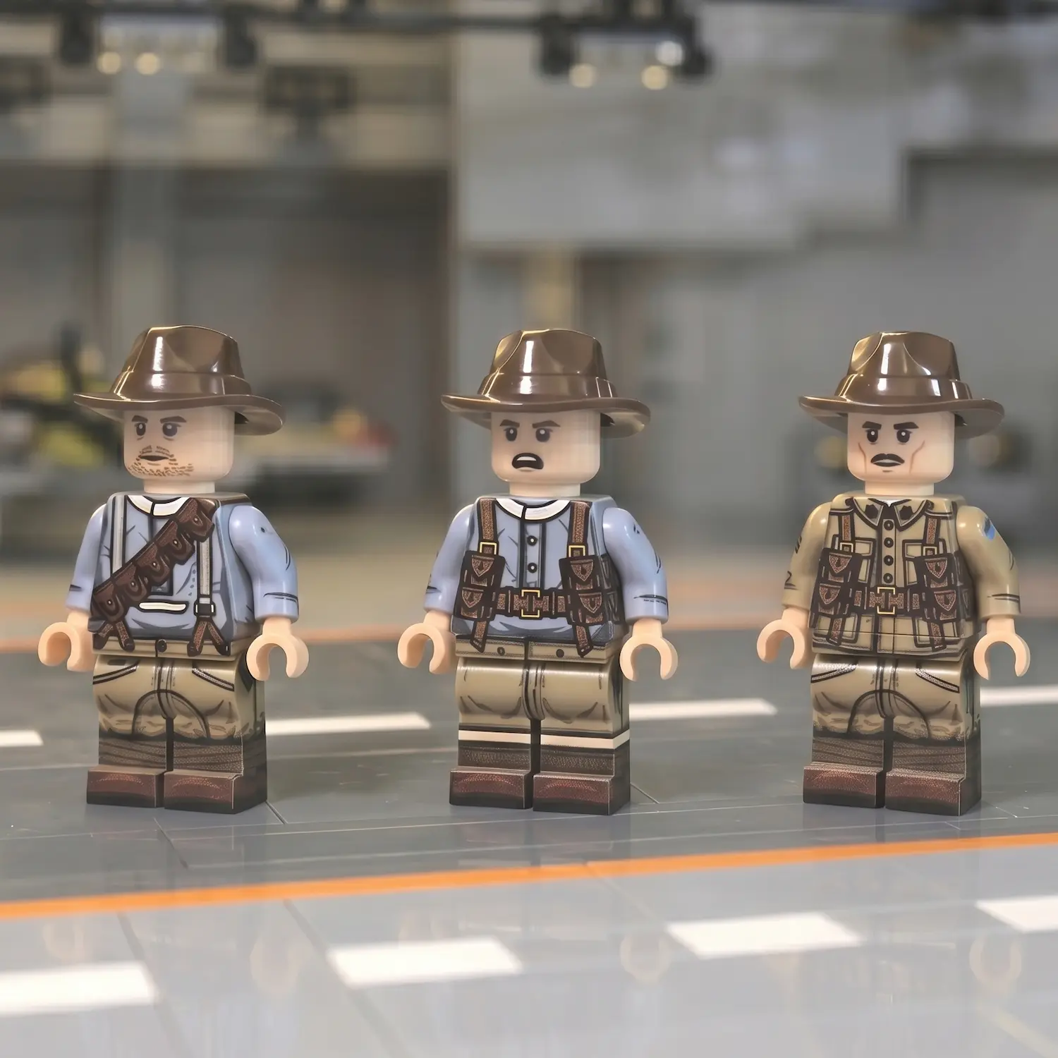 Gallipoli Anzac Infantry Forces Squad (gallipoli Campaign, 1915) Wwi Custom Printed Brick Block Figure