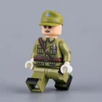 Generalissimo Chiang Kai-shek National Revolutionary Army Commander Generalissimo of the Republic of China (WWII) - Custom Printed Brick Block Figure