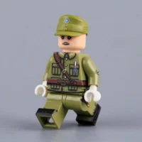 Generalissimo Chiang Kai Shek National Revolutionary Army Commander Generalissimo Of The Republic Of China (wwii) Custom Printed Brick Block Figure
